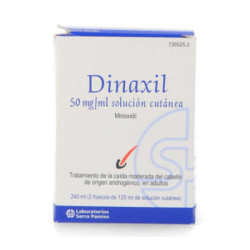 Minoxidil cinfa 50 mg ml solucion cutanea 2 frascos 120 ml